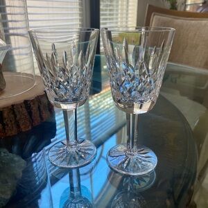 Waterford Crystal Wine Glass Set